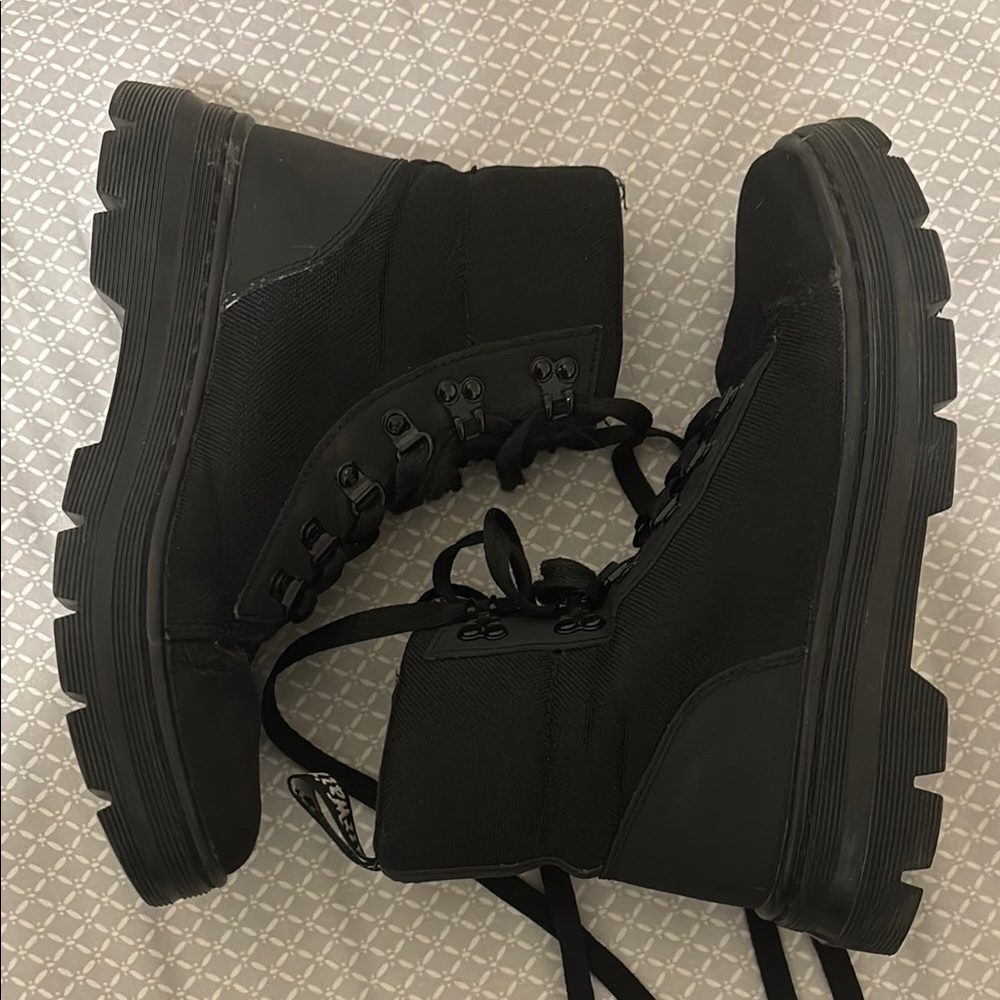 Black Combat Boots